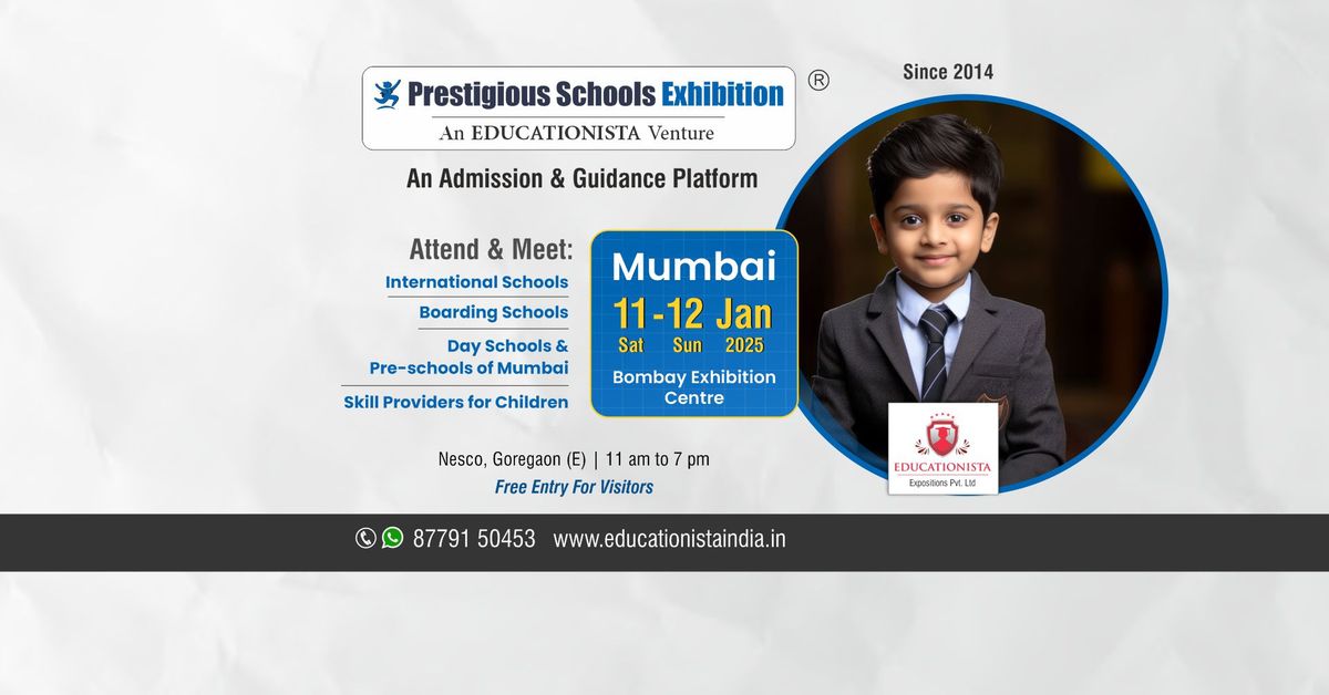 Educationista Prestigious Schools Exhibition - Mumbai