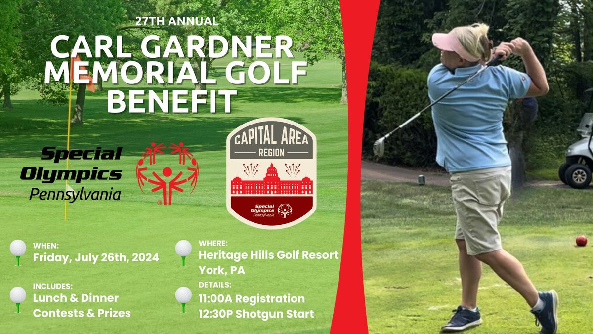 27th Carl Gardner Memorial Golf Benefit