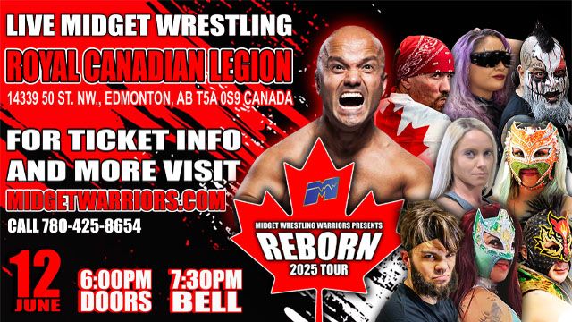 Midget Wrestling Warriors "Reborn" Tour