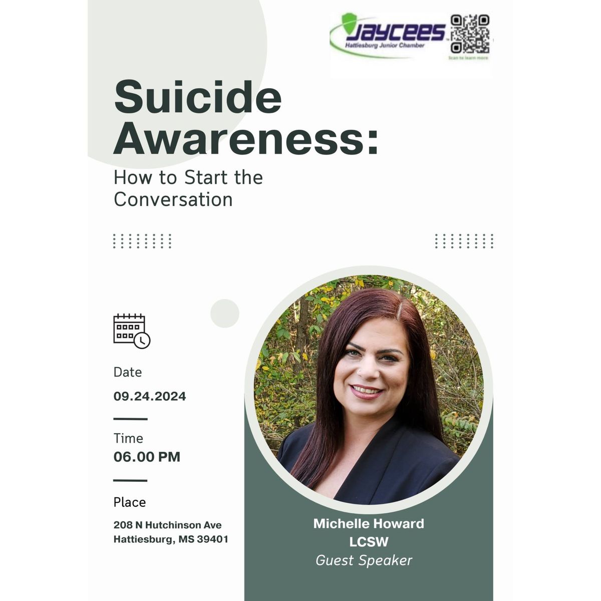 Suicide Awareness: How to start the conversation 