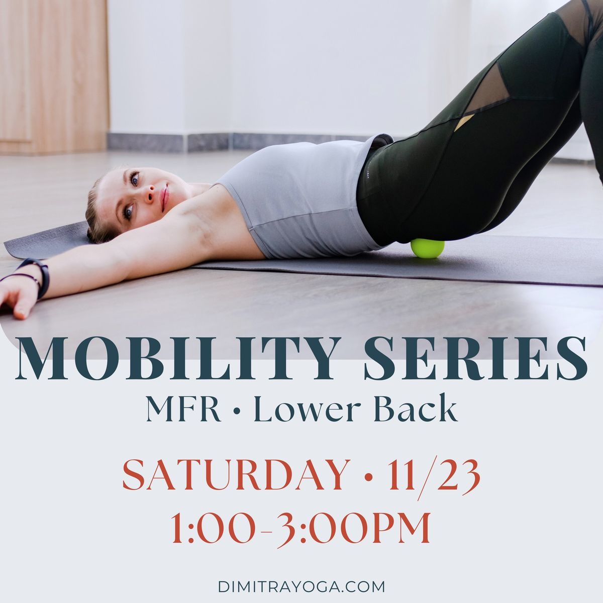 MOBILITY SERIES: MFR FOR LOWER BACK