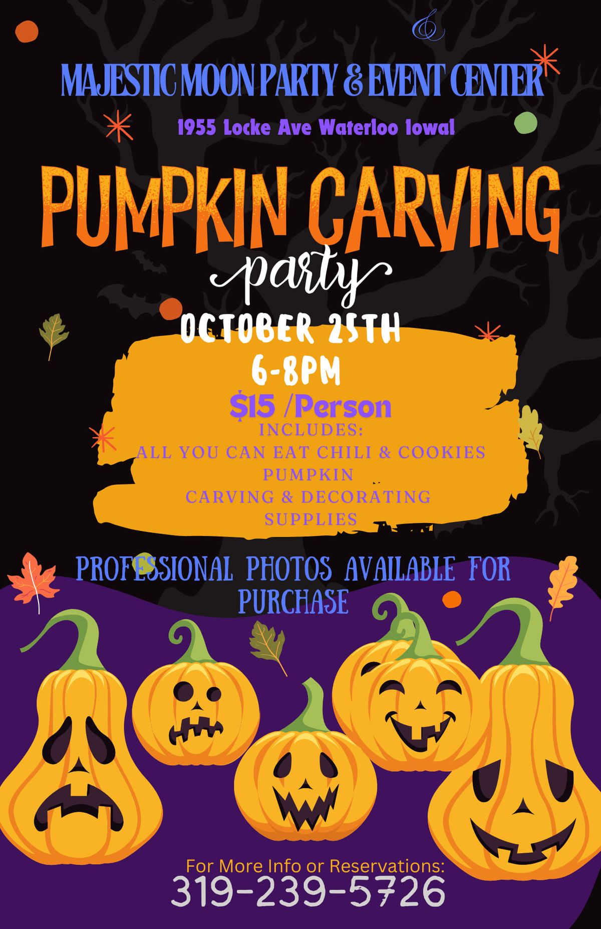 \ud83c\udf83 \ud83c\udf83 Pumpkin Party! \ud83c\udf83 \ud83c\udf83 