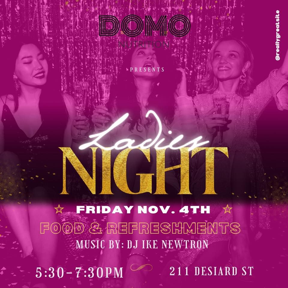 Ladies Night, DOMO Nutrition, Monroe, 4 November 2022