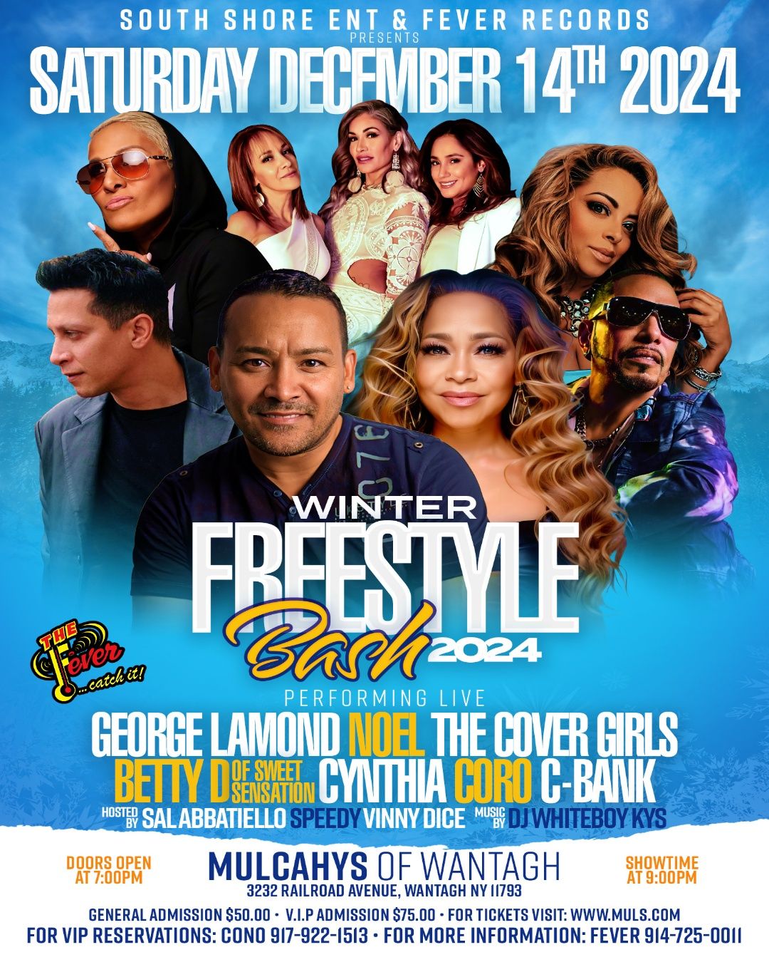 Winter Freestyle Bash 2024 @ Mulcahy's, Wantagh NY