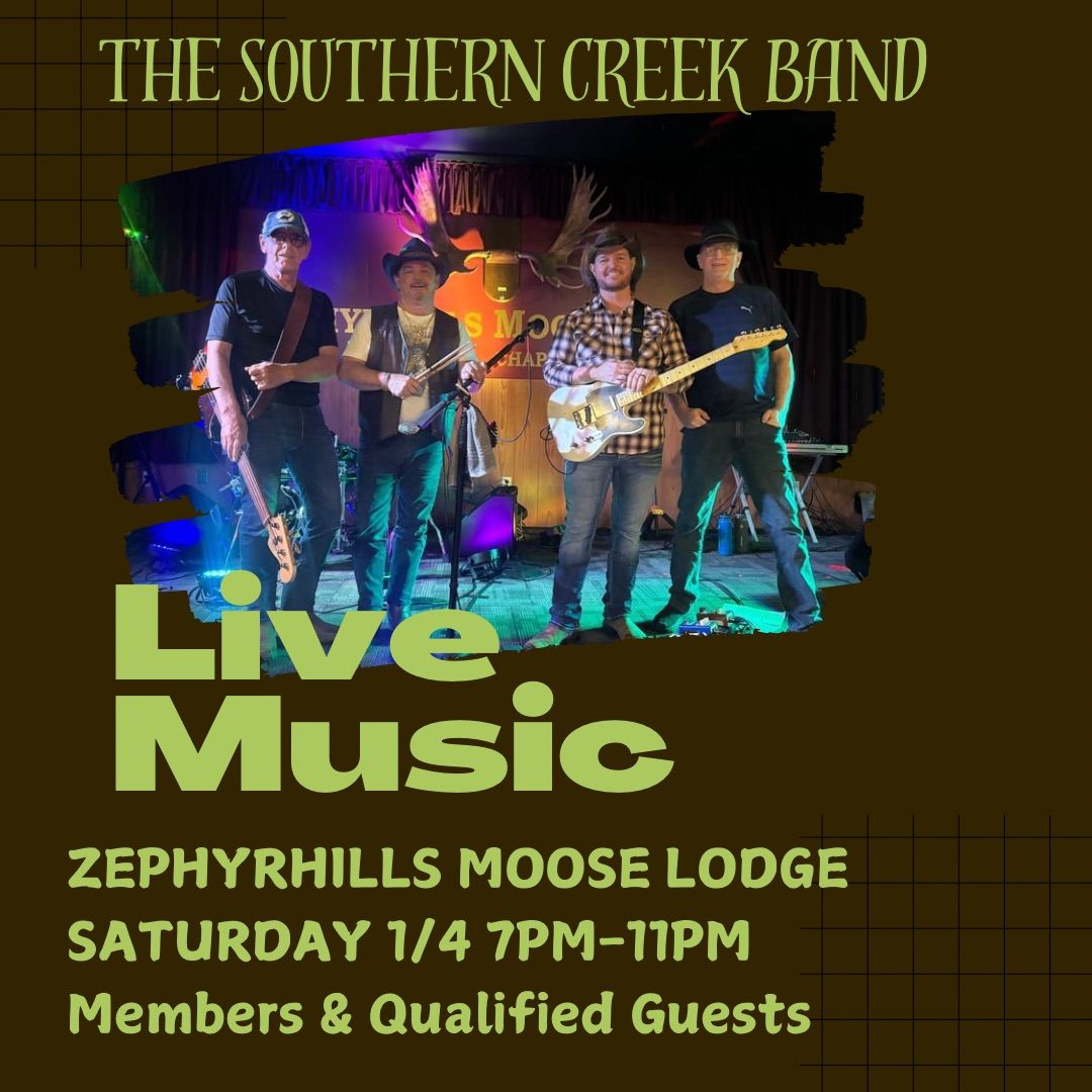 The Southern Creek Band LIVE Zephyrhills Moose Lodge 