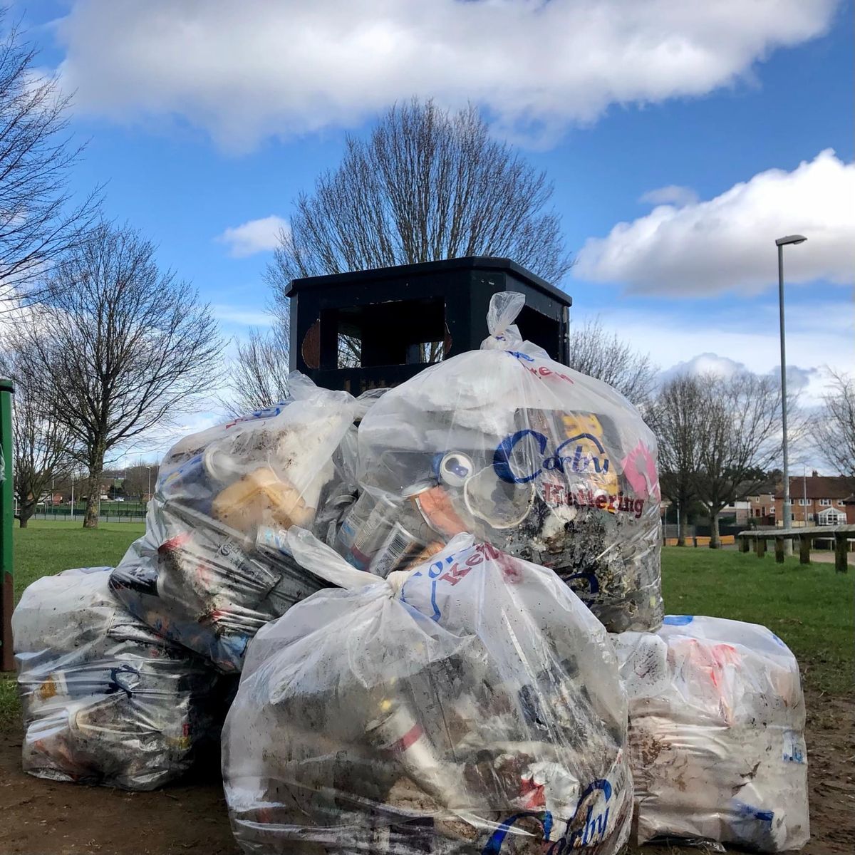 Grafton Street Park Litter Pick