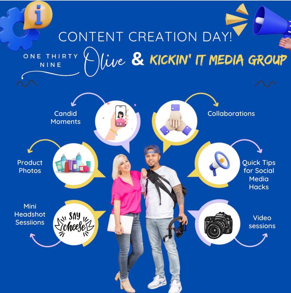 Content Creation Day with Kickin' It Media Group