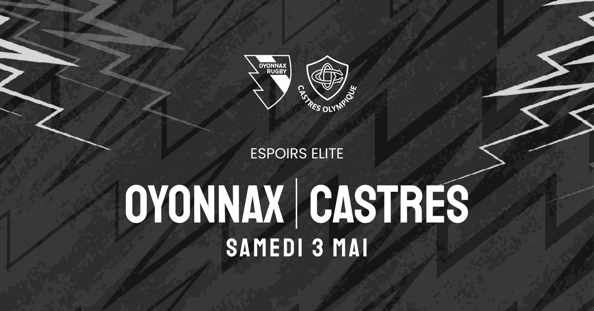 OYONNAX ESPOIRS vs CASTRES