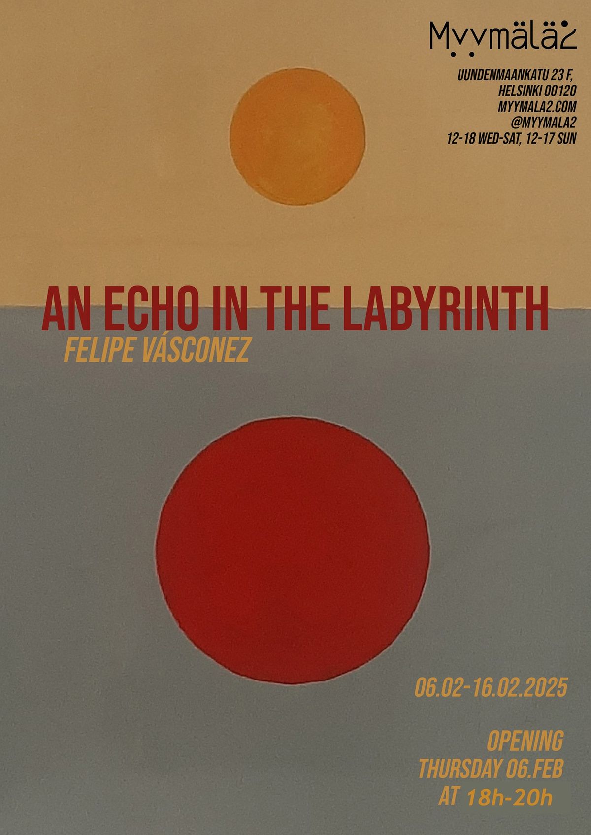 An Echo in the Labyrinth by Felipe V\u00e1sconez