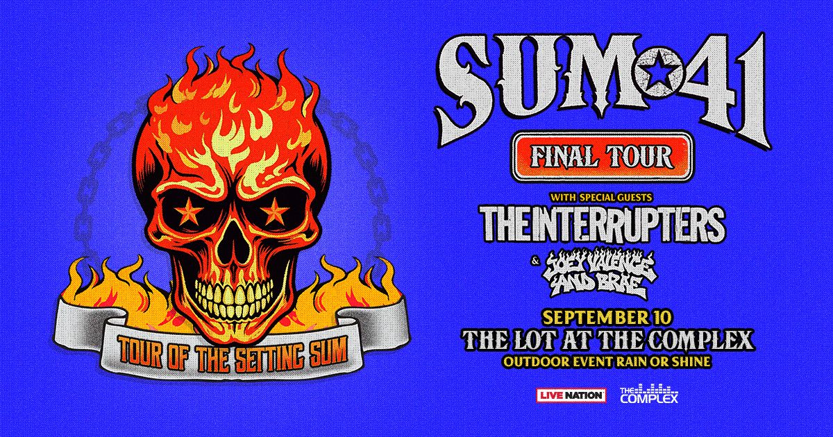 SUM 41 - Tour Of The Setting Sun - The Farewell Tour at The Complex