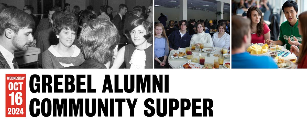 Grebel Alumni Community Supper