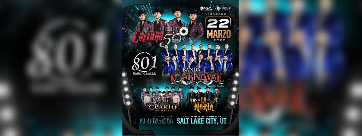 CALIBRE 50, BANDA CARNAVAL & MAS 