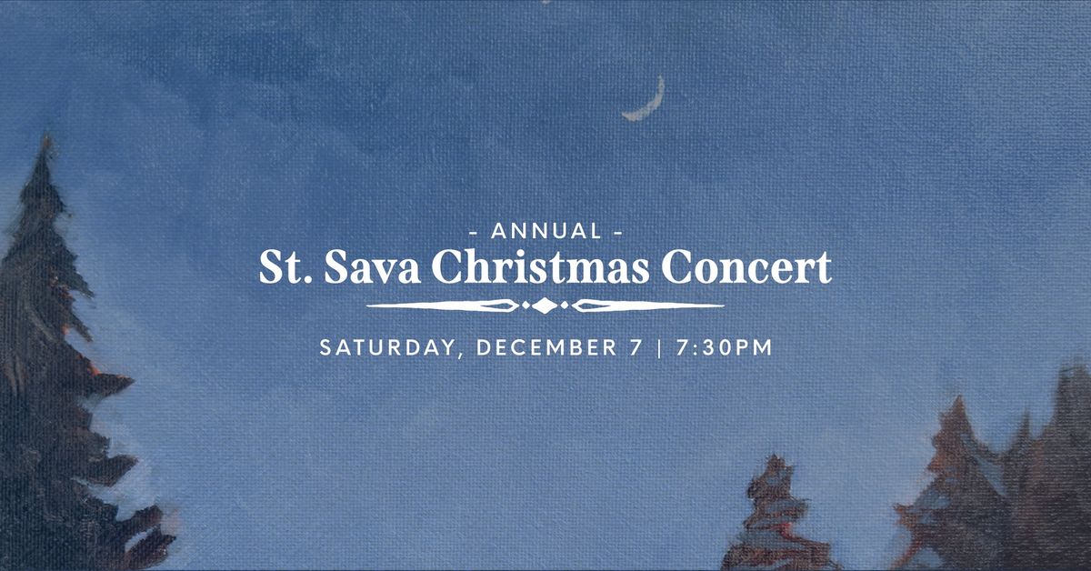 St. Sava Christmas Concert