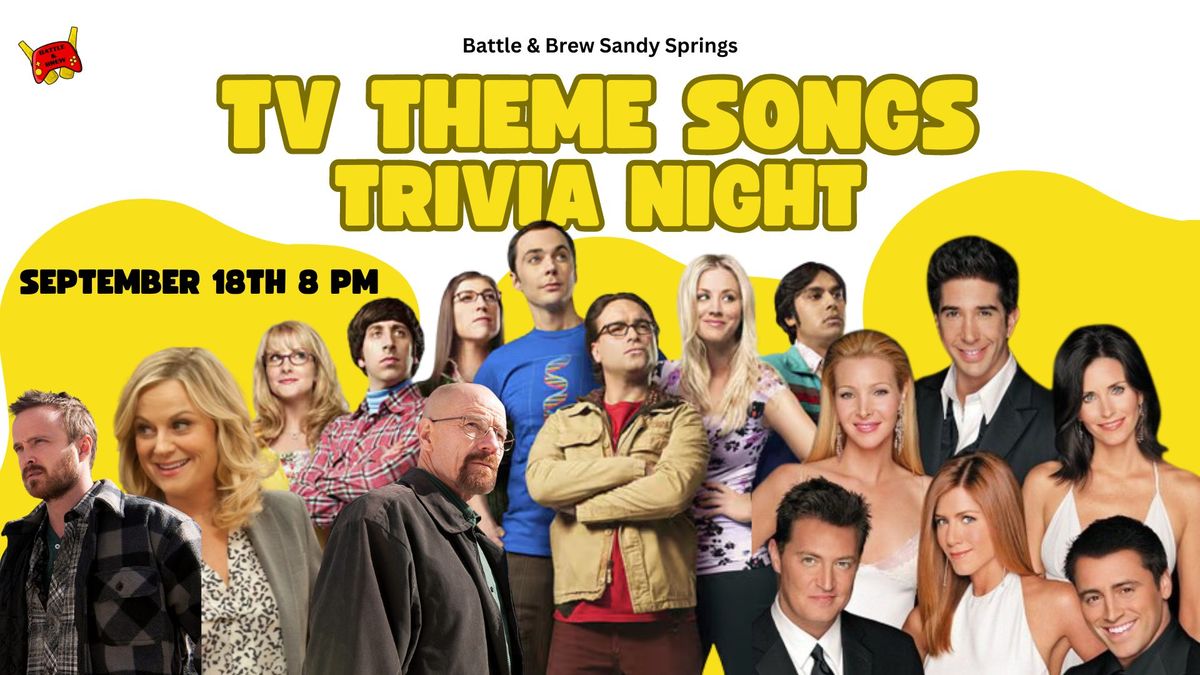 TV Theme Songs Trivia Night