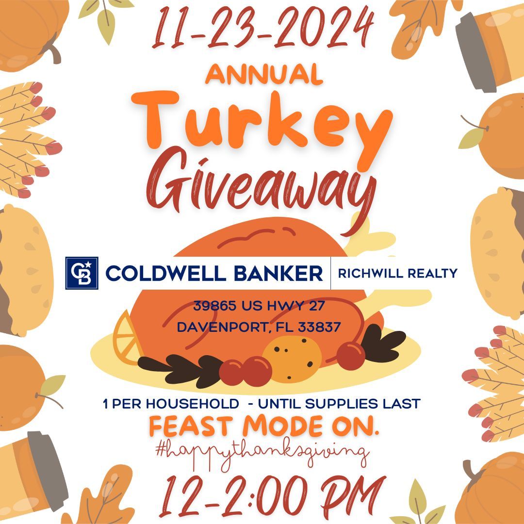 Richwill Realty & Friends Annual Turkey Giveaway 