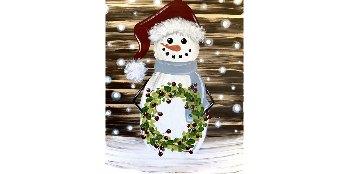 Holly Jolly Snowman - Paint and Sip in Boston | Classpop!\u2122