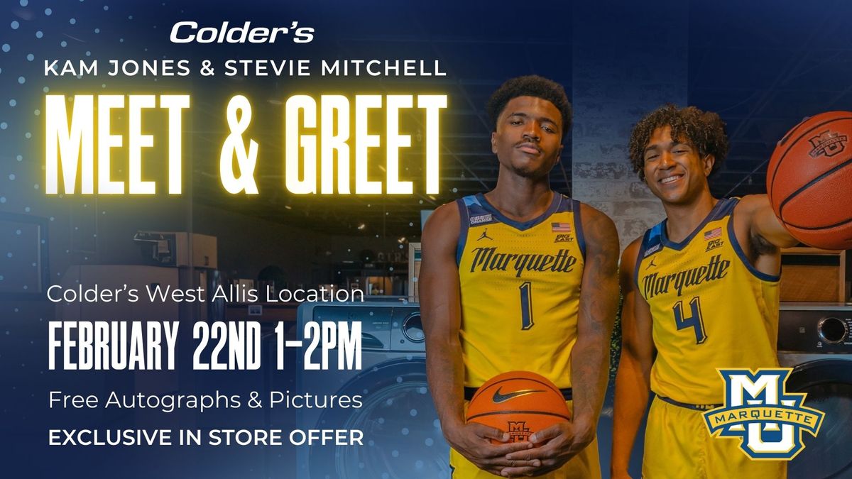 Kam Jones & Stevie Mitchell Meet & Greet