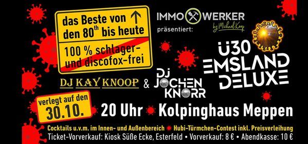 \u00dc30 Emsland Deluxe Party Kolpinghaus Meppen
