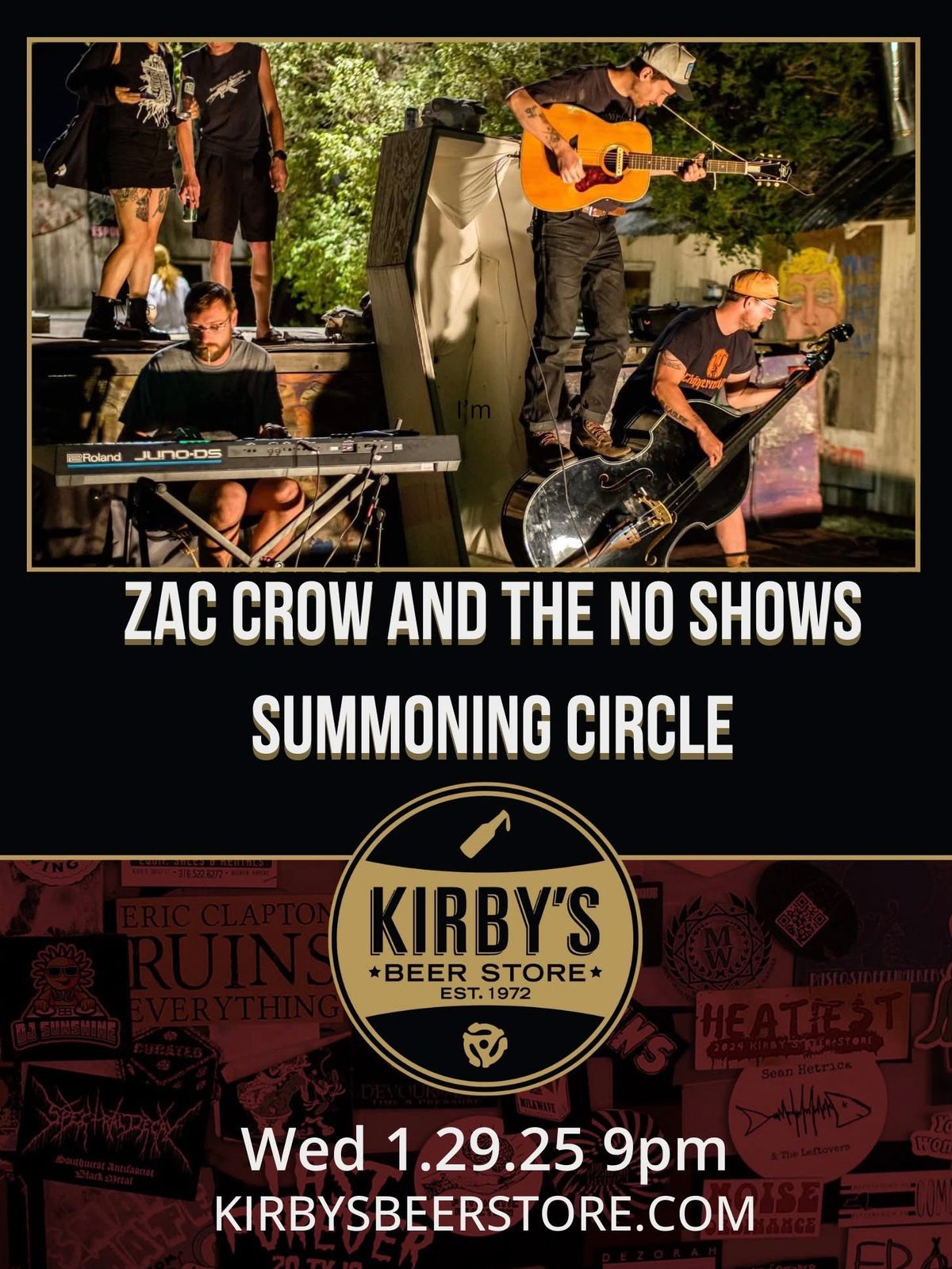 Zac Crow and The No Shows \/\/ Summoning Circle