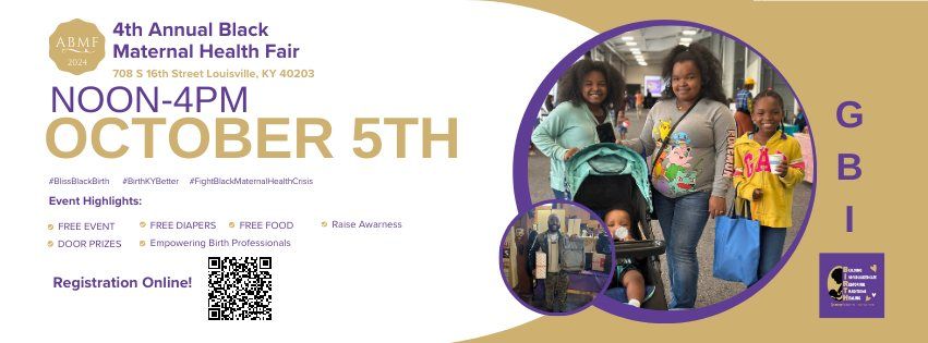 4th Annual Black Maternal Health Fair