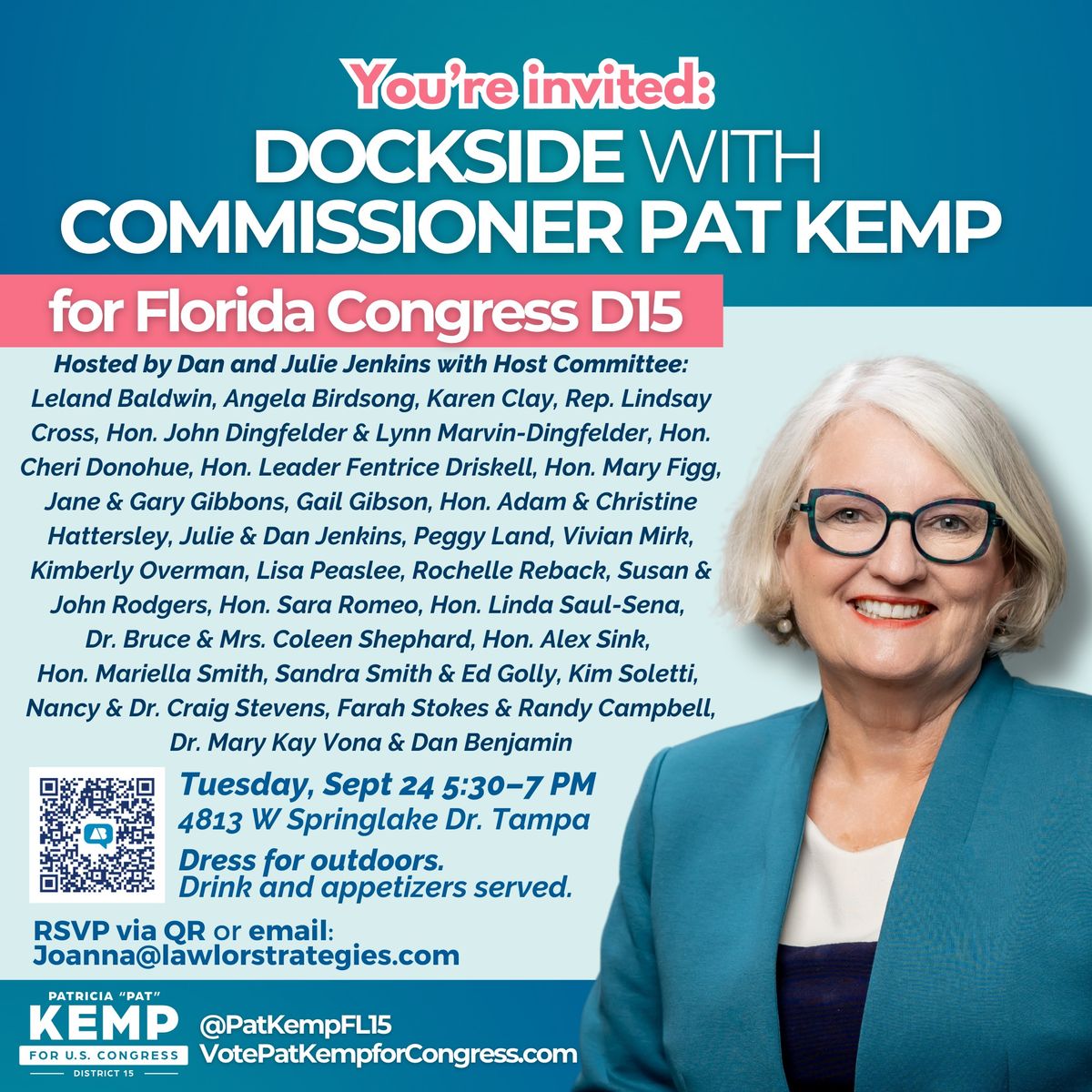 Pat Kemp Fundraiser