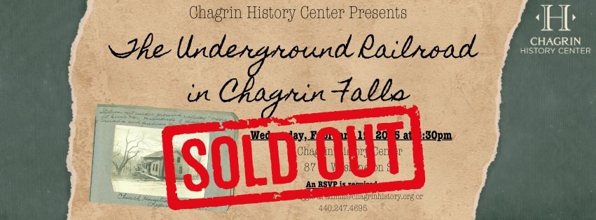 The Underground Railroad in Chagrin Falls