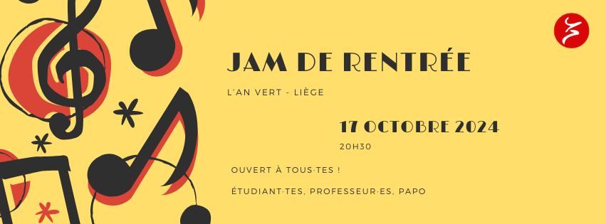 Jam de rentr\u00e9e - L'An Vert