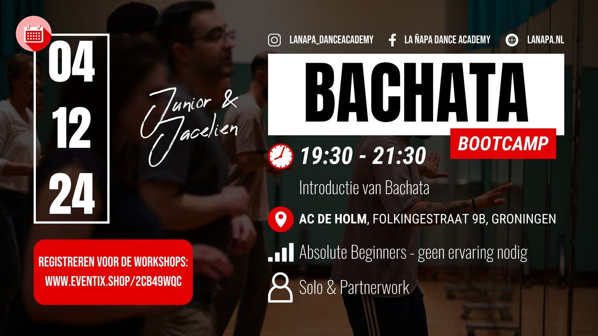 Bachata Bootcamp - Absolute beginners (geen ervaring nodig)