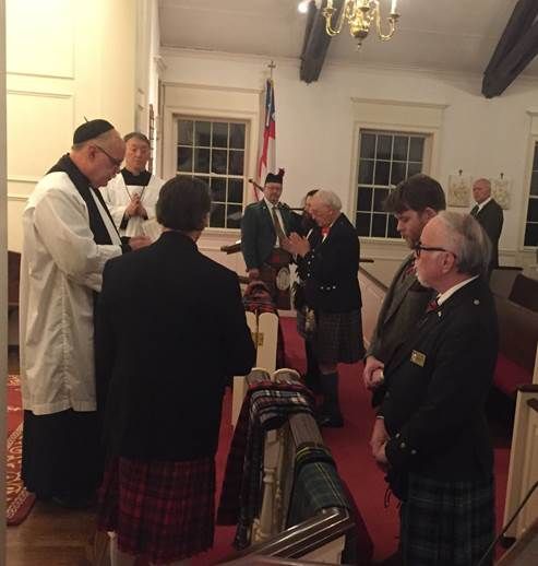 St. Andrew\u2019s Day Kirkin\u2019 o\u2019 the Tartan