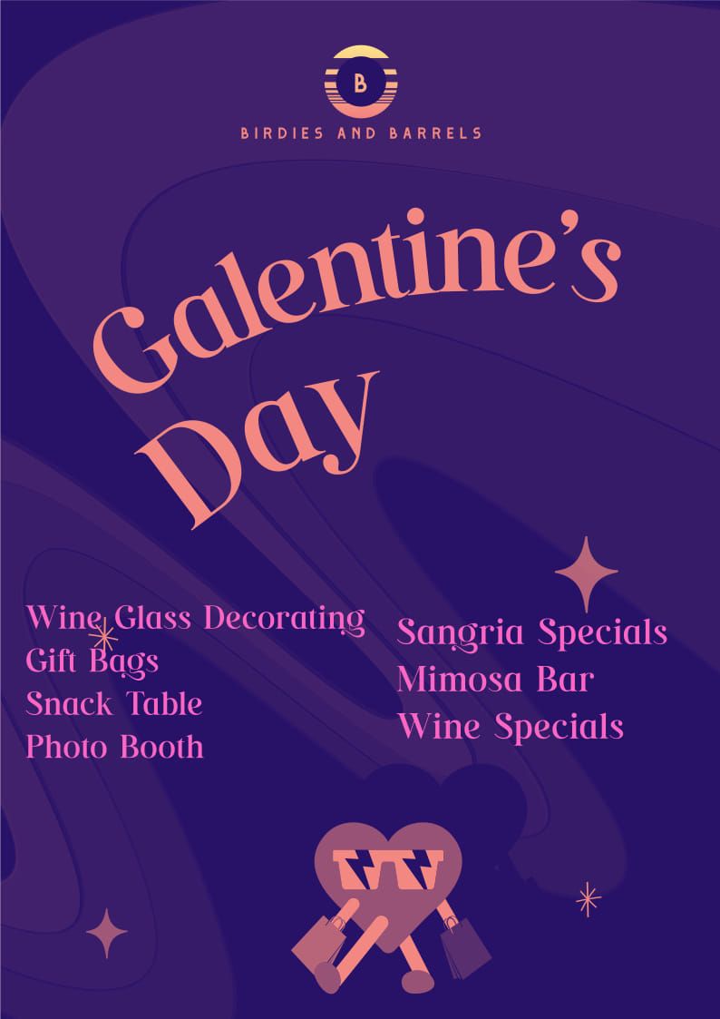 Birdies and Barrels Galentines Day