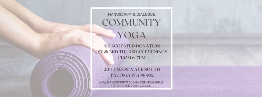 Community Yoga (1st & 3rd Thursdays)