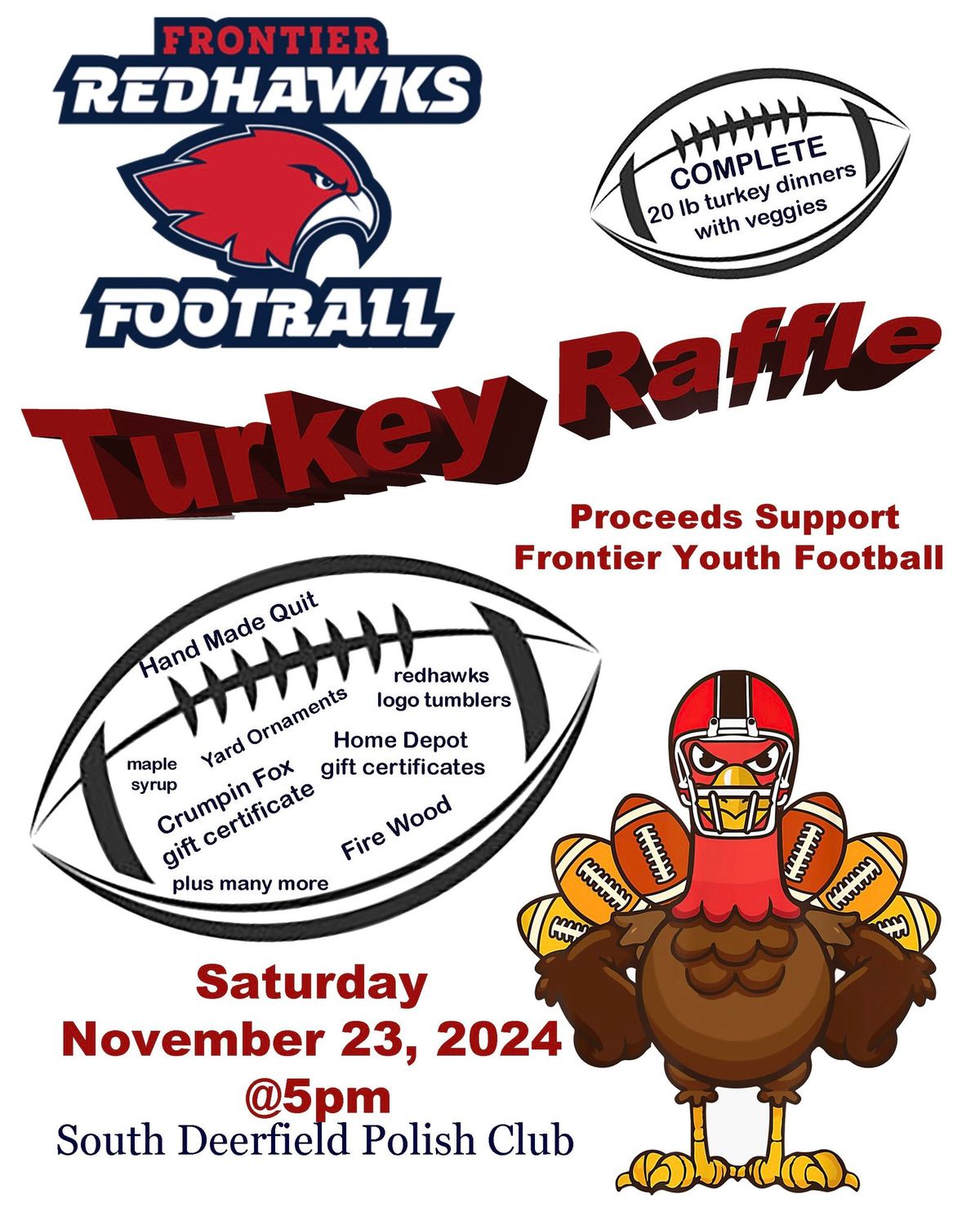 24th Annual Turkey Raffle 