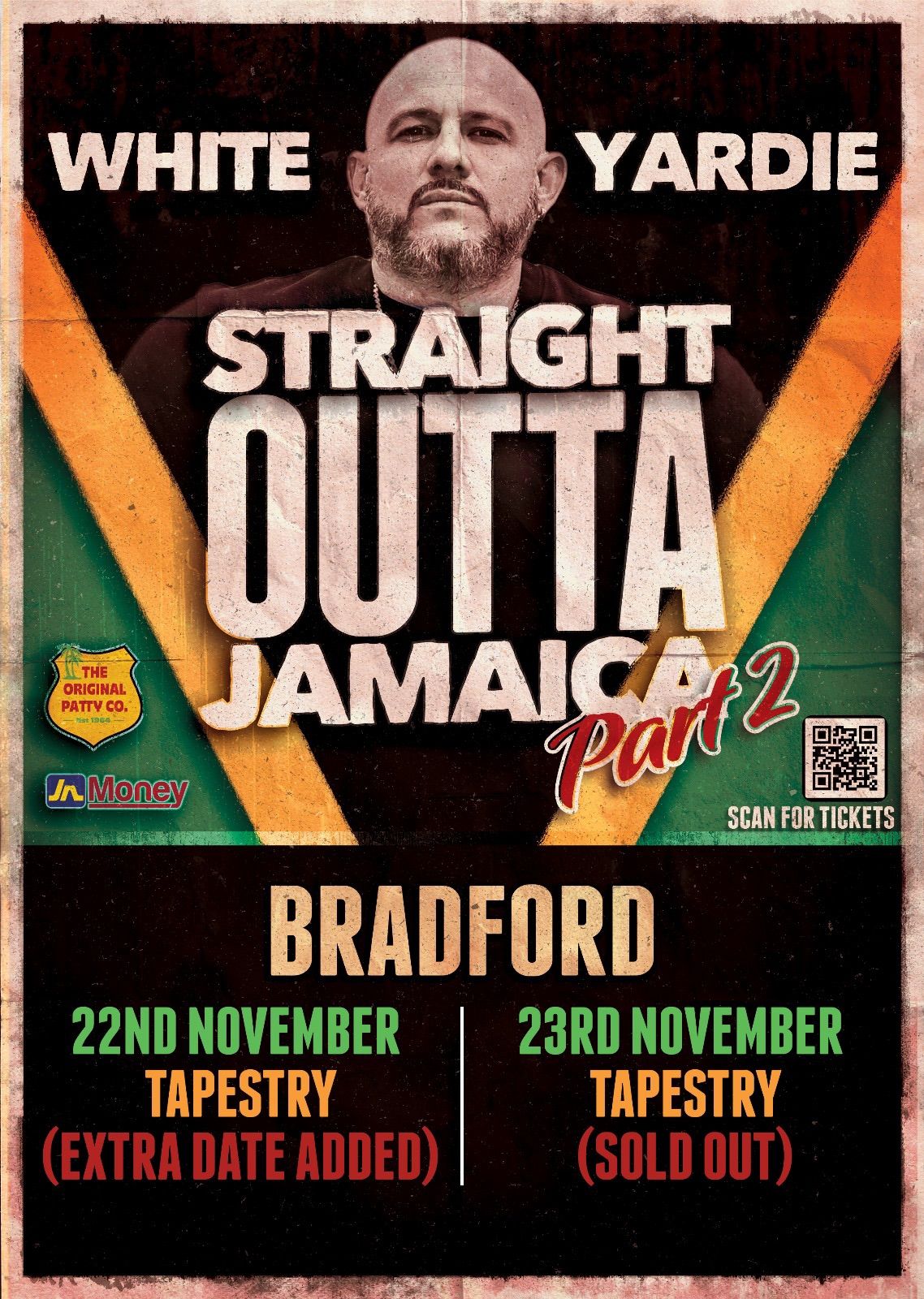 Bradford WHITE YARDIE LIVE