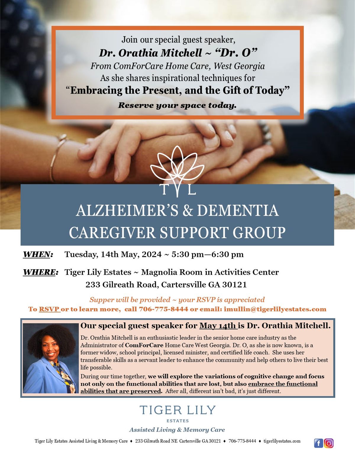 Alzheimer's & Dementia Caregiver Support Group