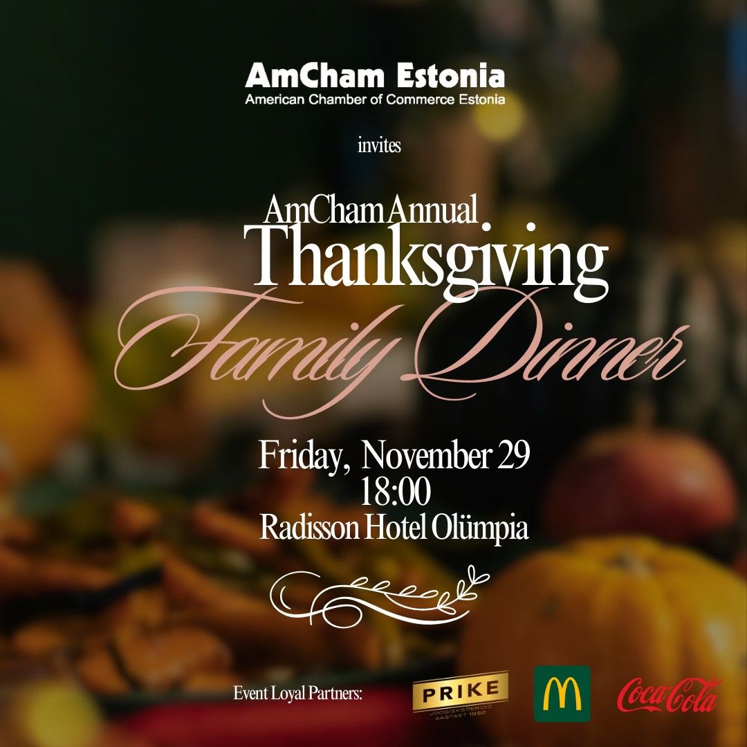 AmCham Thanksgiving Family Dinner & Charity Raffle 2024