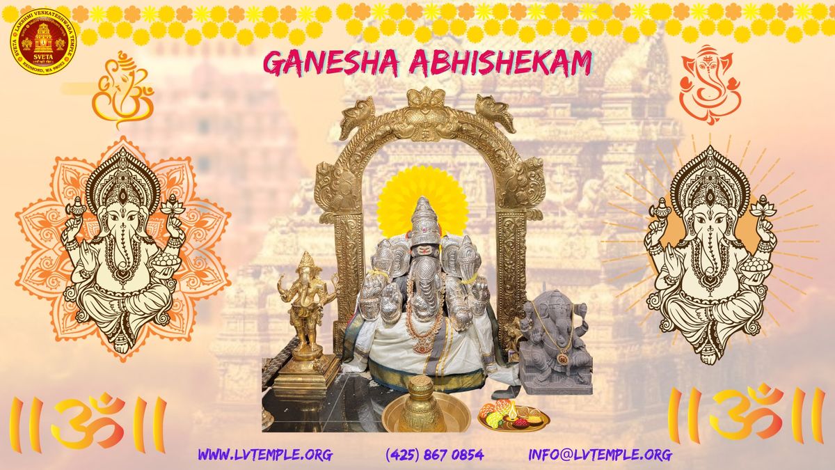 Ganesha Abhishekam