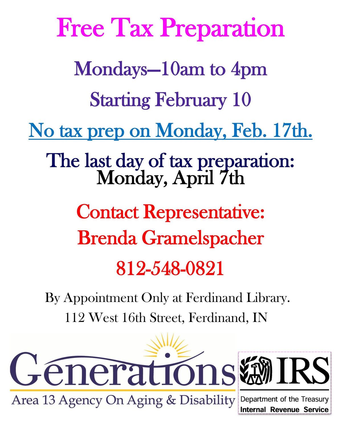 Generations Tax Preparation