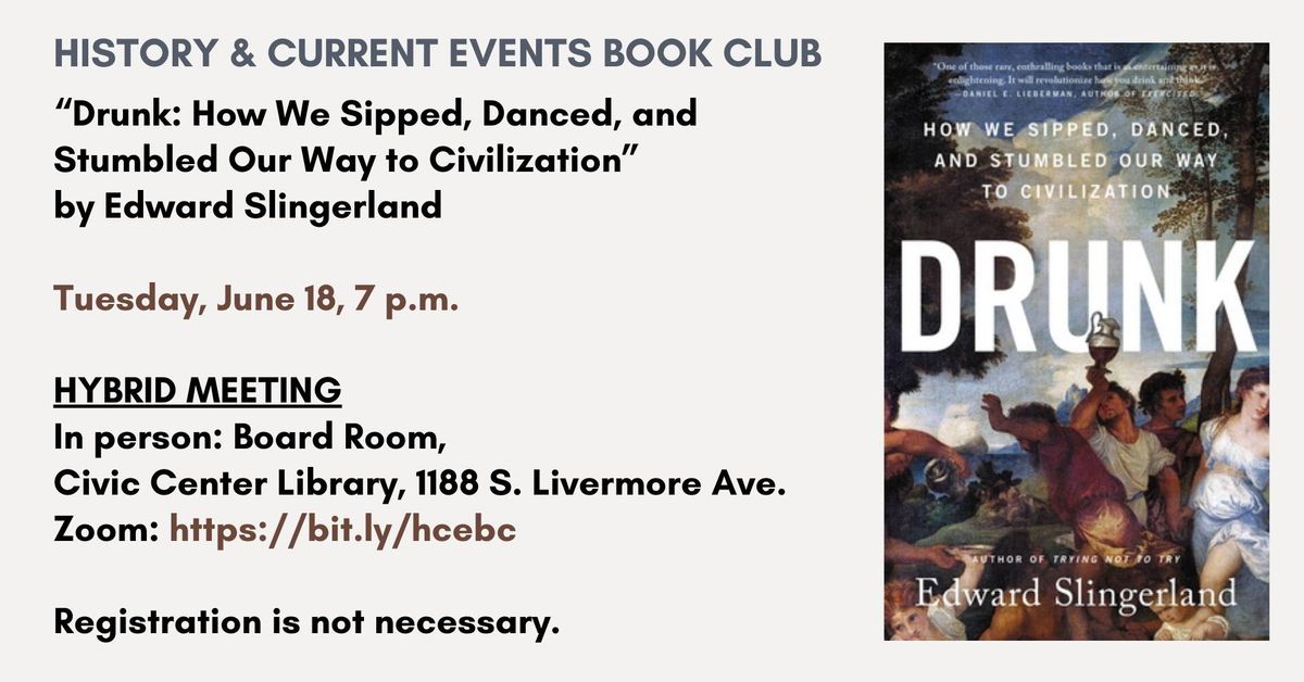 History & Current Events Book Club hybrid meeting