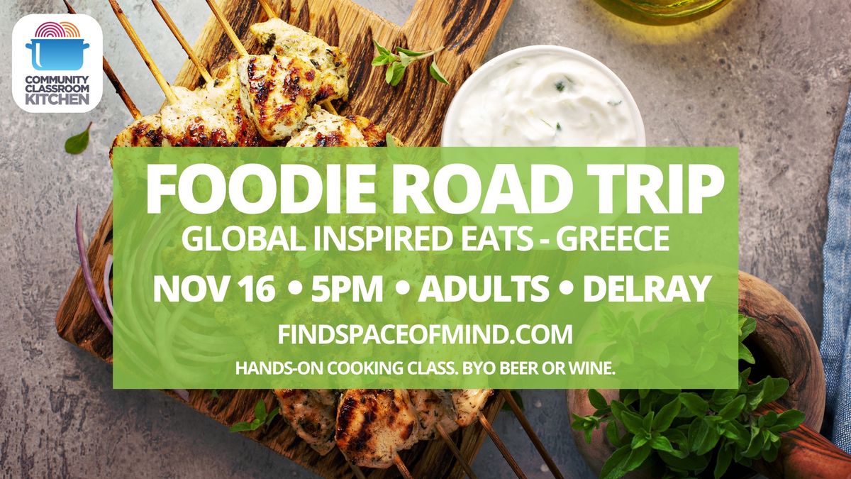 Foodie Road Trip: Global-Inspired Eats - Greece 