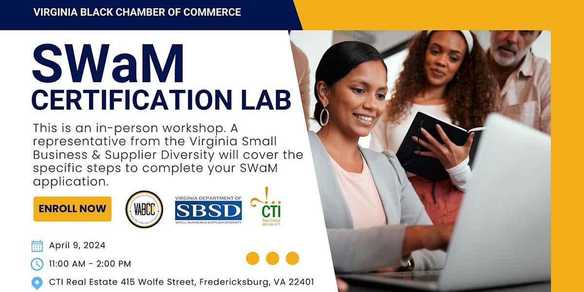 SWaM Certification Lab - Loudoun County, VA