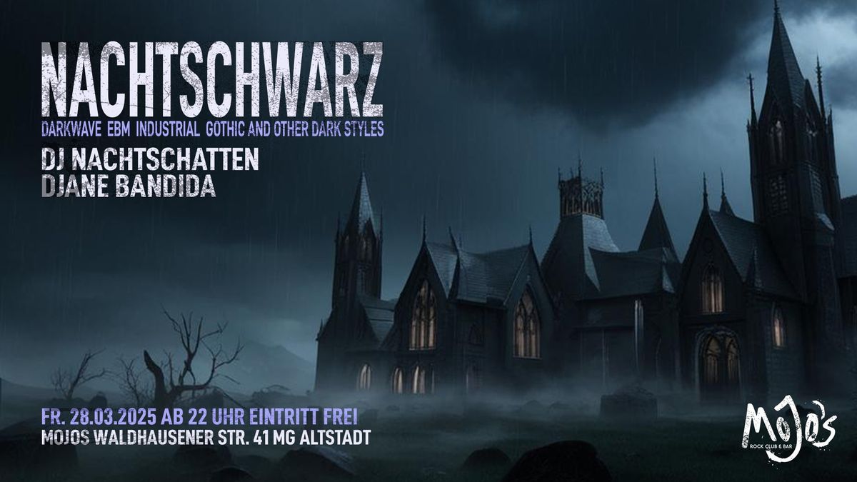 Nachtschwarz - Darkwave, EBM, Industrial, Gothic und mehr...