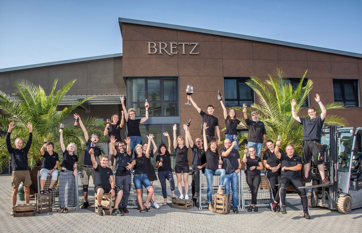 Weingut Bretz Hoffest-Jubil\u00e4um-Er\u00f6ffnung 