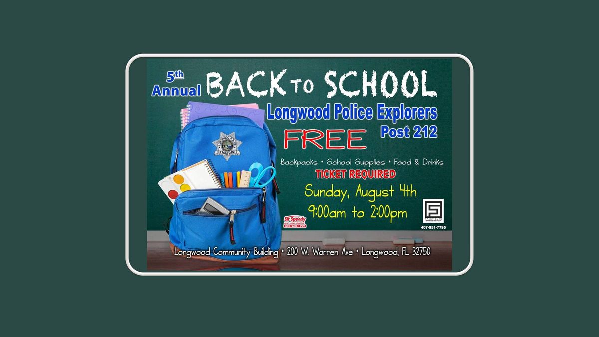 Back to School event