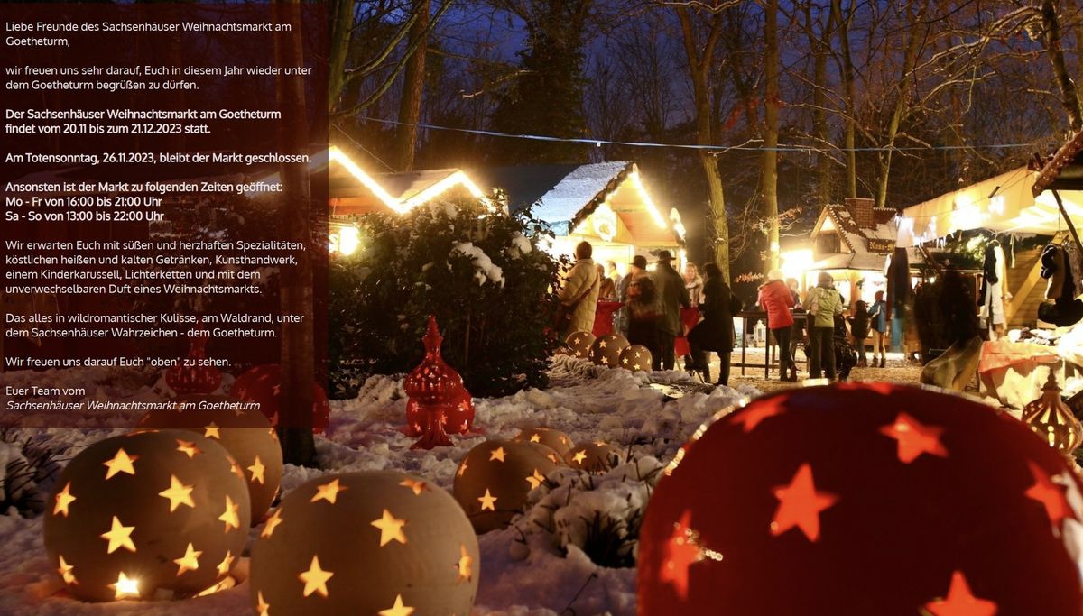 LDMS - Weihnachtsmarkt am Goetheturm