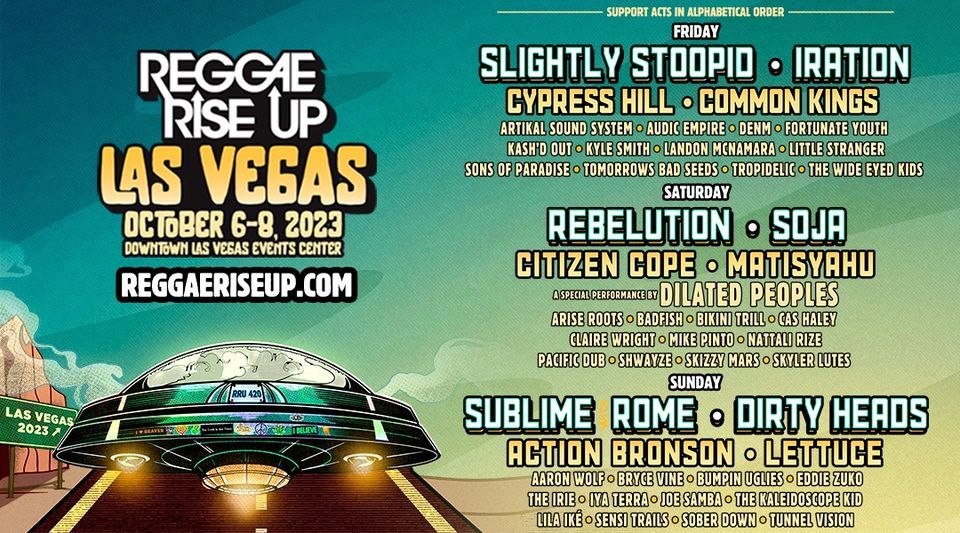 Reggae Rise Up Vegas Festival 2023