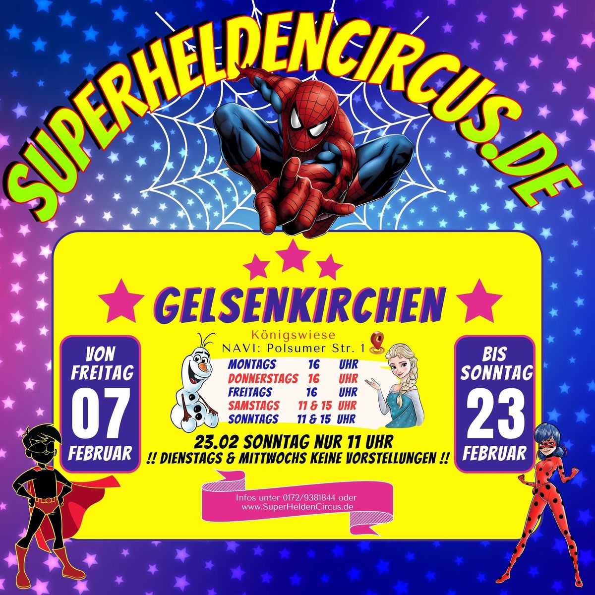 Superheldencircus In Gelsenkirchen 