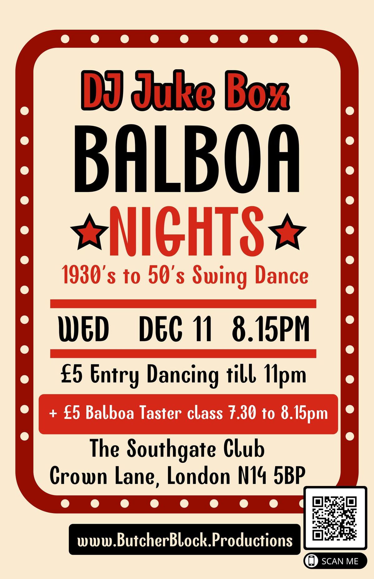 BALBOA NIGHTS with NIKKI SANTILLI December 11th 2024