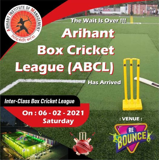 Arihant Box Cricket League
