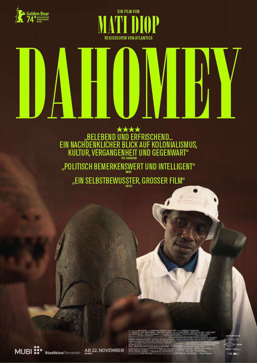 Weltladen Filmzuckerl - Dahomey - mit Filmgespr\u00e4ch