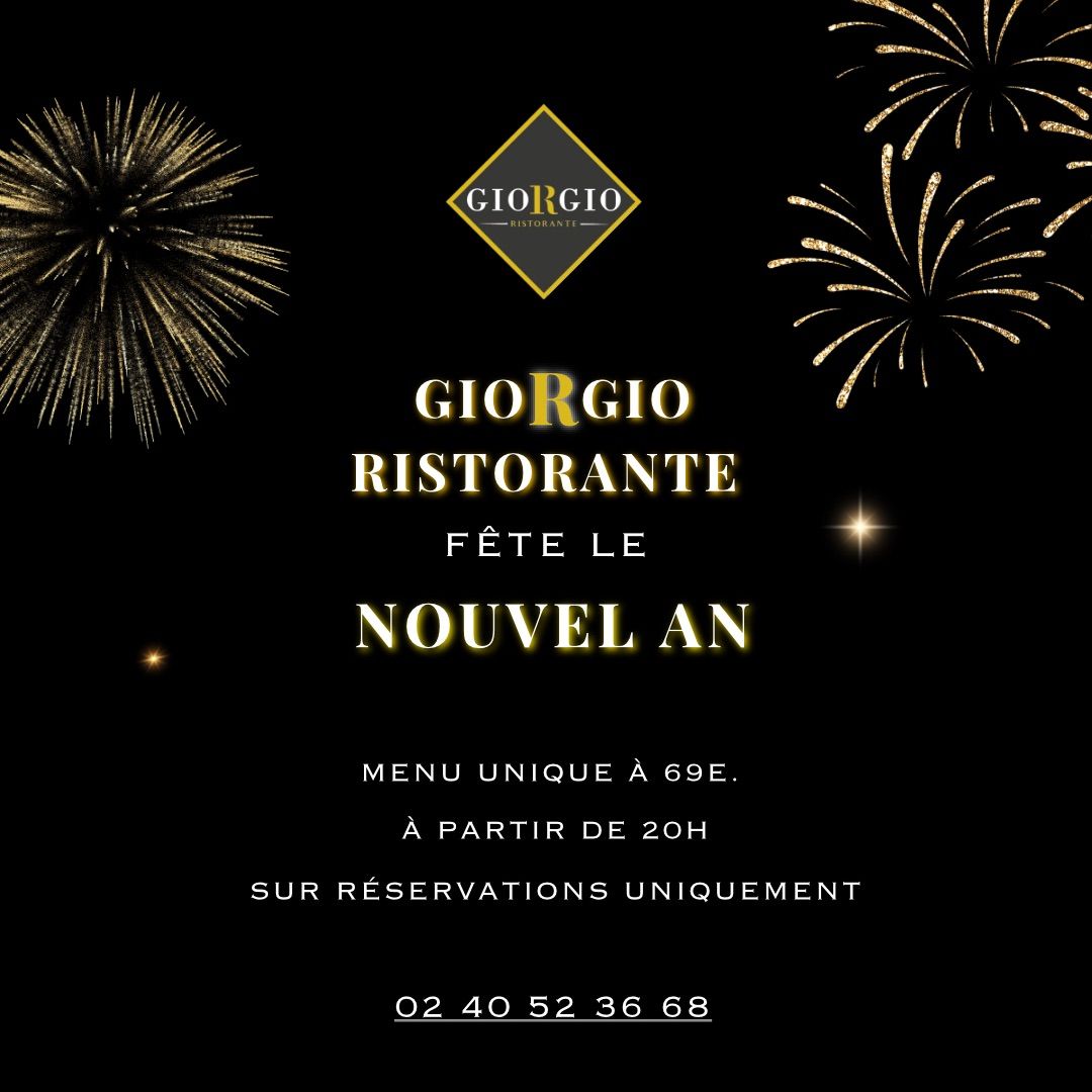 Nouvel an chez Giorgio Ristorante \u2728